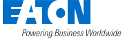 Eaton logo representing trusted electrical components for residential and commercial services in Fresno County, California.