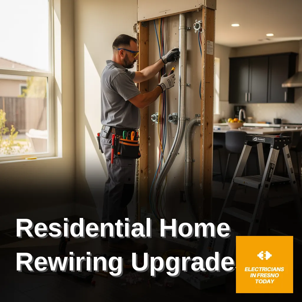 Residential Home Electrical Rewiring Upgrades Improvements